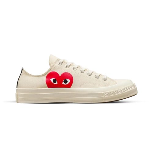 Converse heart white low ankle