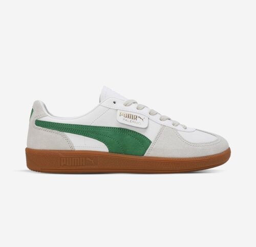Puma palermo white green