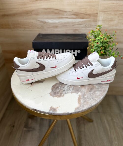 Nike airforce ambush brown swoosh