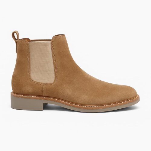 Chelsea suede boots