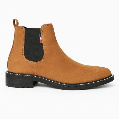 CHELSEA BOOT Tan SUEDE MATERIAL