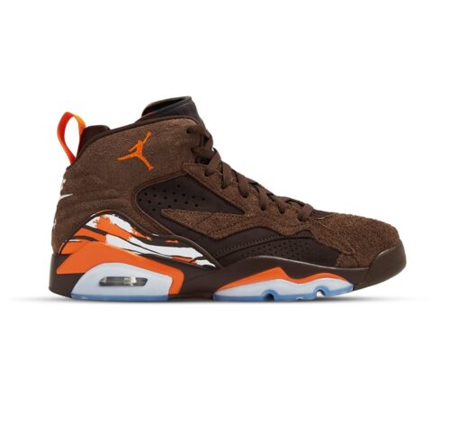 Air jordans jumpman mvp brown orange