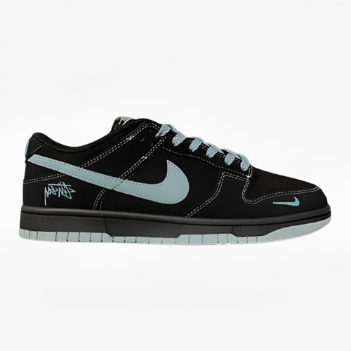 NIKE SB DUNK STUSSY BLACK WHITE 2025