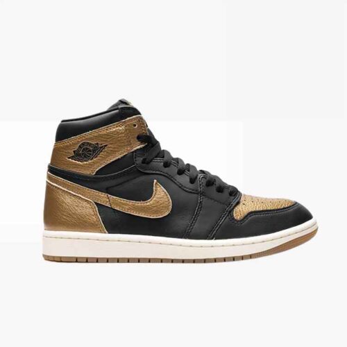 Air Jordan 1 Retro High OG black and gold