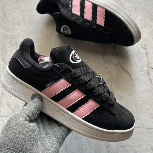 Adidas campus girls black pink