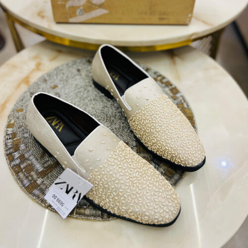 Zara handwork peshawari loafers