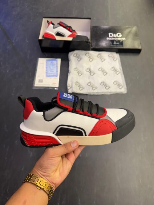 DOLCE AND GABBANA WHITE RED