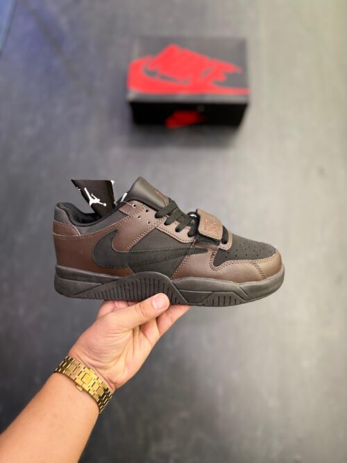 AIR JORDANS RETRO Travis Scott CUT THE CHECK DARK MOCHA